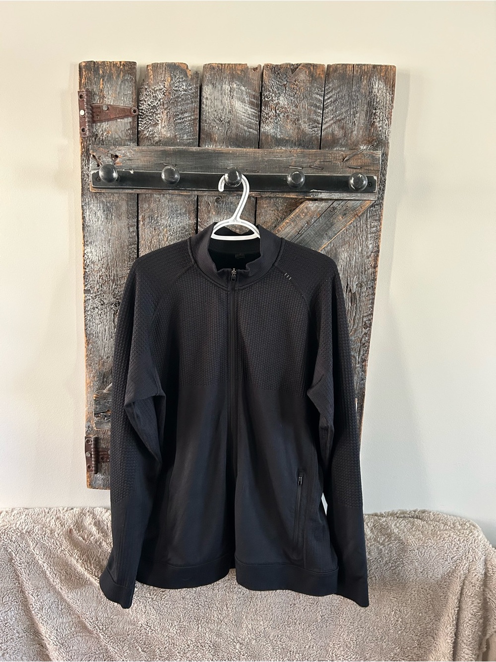 Men's Lululemon Black Zip-Front Performance Jacket
